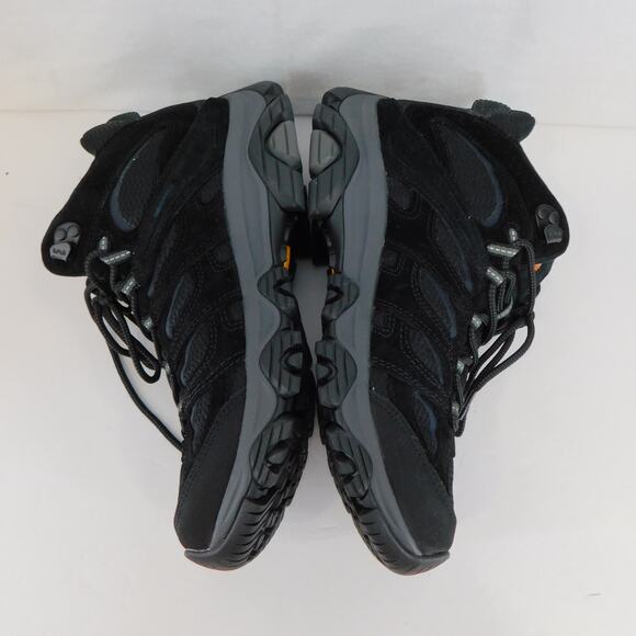 Merrel Moab 3 Mid Black Night Hiking Boots Men\'s Size 9.5 New Shoe main image 5